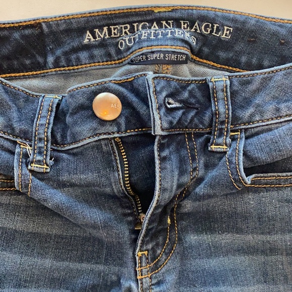 American Eagle Size 00 Super Stretch Jegging Jeans - Picture 7 of 8